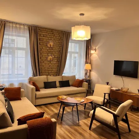 Brand New Flat Heart Of Apartman Vilnius